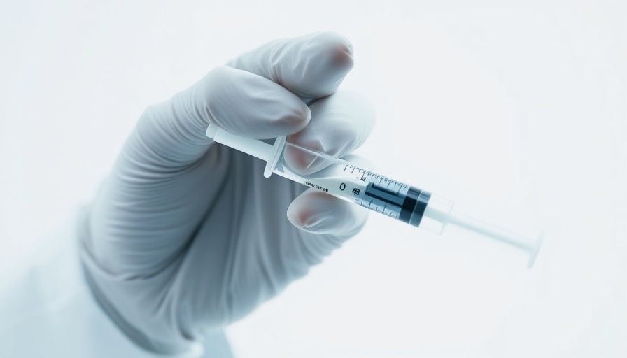 Gloved hands drawing medication from a vial, best practices in medication sampling