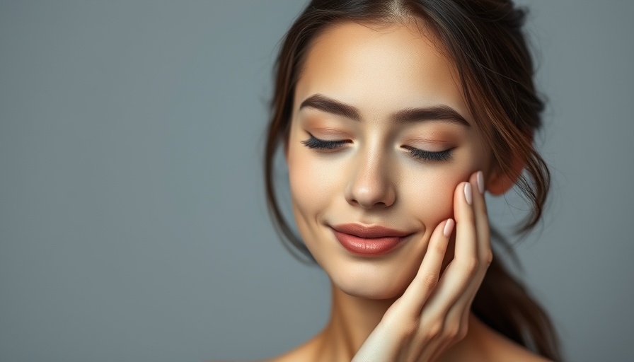 Radiant woman enjoying a PRP vampire facial glow.