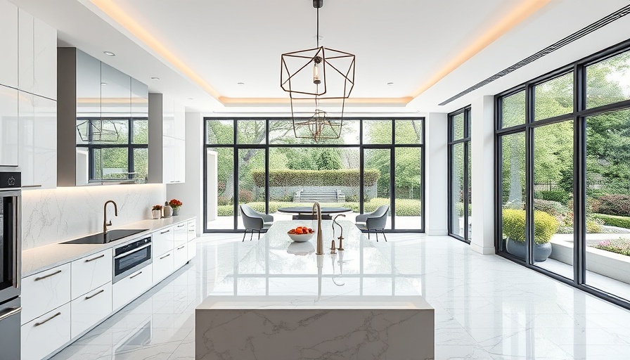 Modern kitchen design showcases kitchen trends 2025.