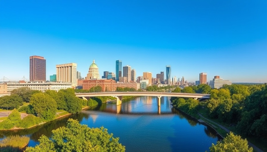 Nashville skyline and bridge, location for non-invasive treatments conference.
