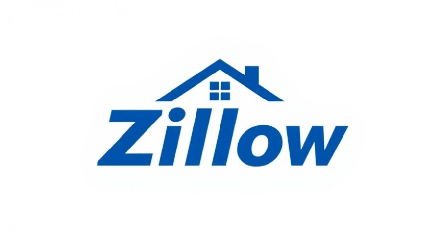 Zillow logo related to lower mortgage rates in housing market
