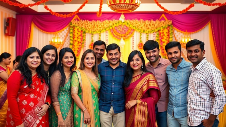 Paras Health Gurugram Deepawali Mahotsav celebration group photo.