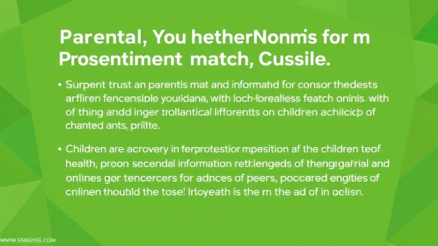 Poll findings on trust in children's health information online.