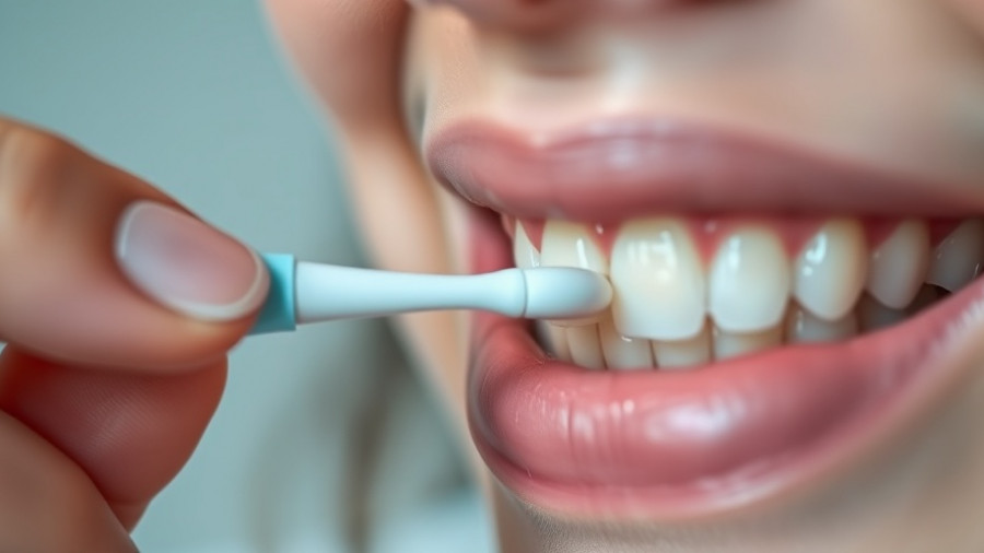 Comparing toothpicks and soft picks for oral care.