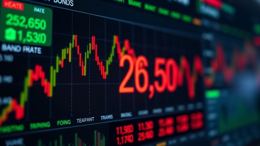 CPI risks for investors market dashboard with bond rates.