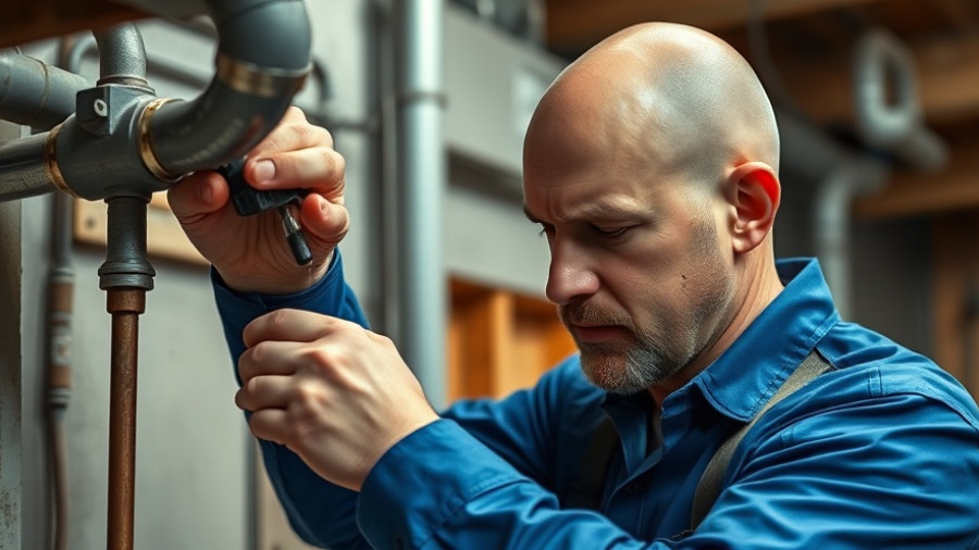 Expert demonstrating plumbing hacks for home improvement, close-up shot