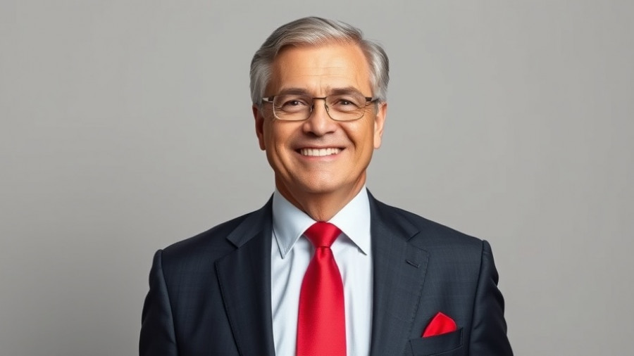 Confidently smiling man in a suit, avoiding the biggest retirement mistake you can make.