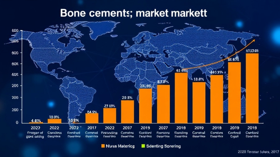 Bone cement and glue market growth forecast infographic for 2028