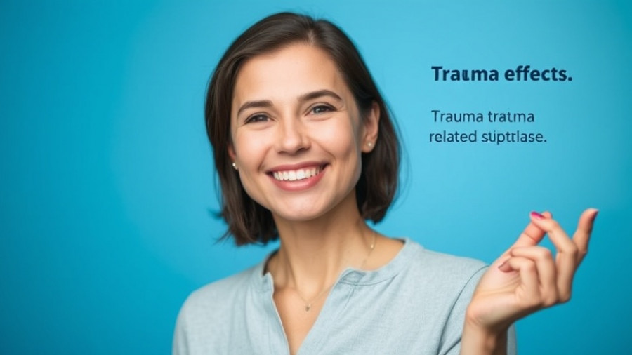 Educational video on nightmares and night terrors with smiling woman.