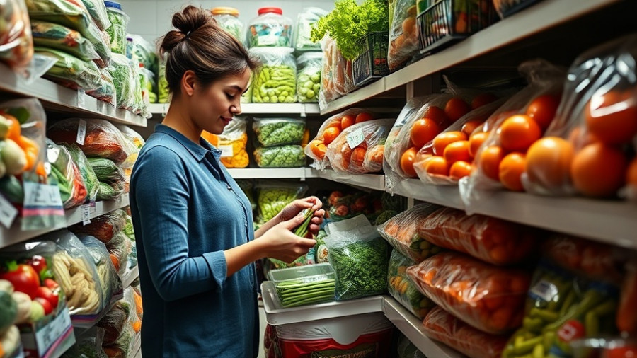 Volunteer organizing food packages for SNAP food aid during a government shutdown.