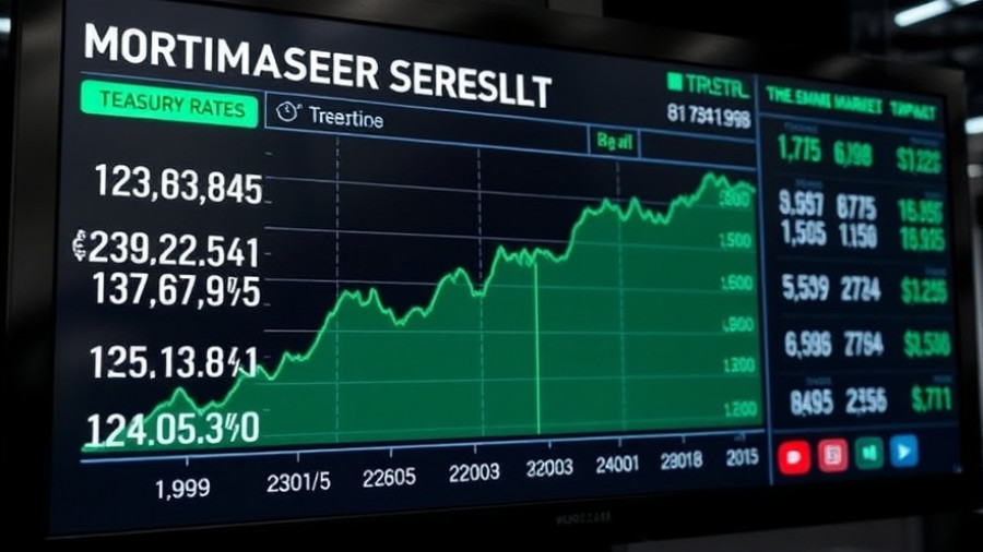 Mortgage rates affected by hawkish Fed influence; MBS market update screen.