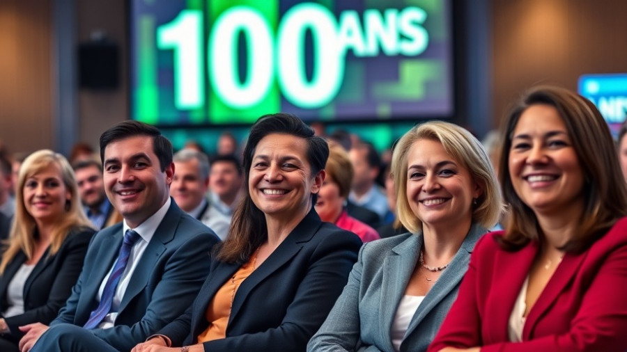 EssilorLuxottica investment celebration with smiling professionals