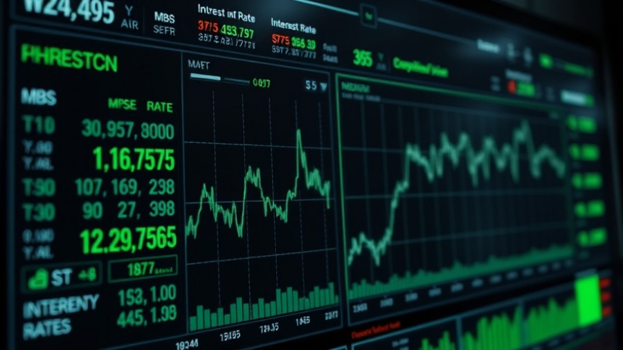 MBS market volatility update with mortgage rates and graphs.