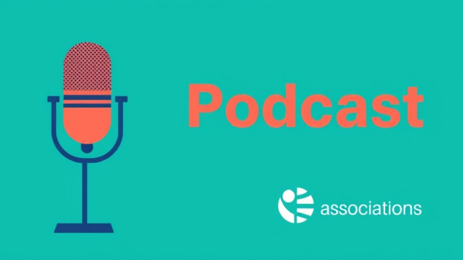 Teal podcast cover for diabetes management advancements.