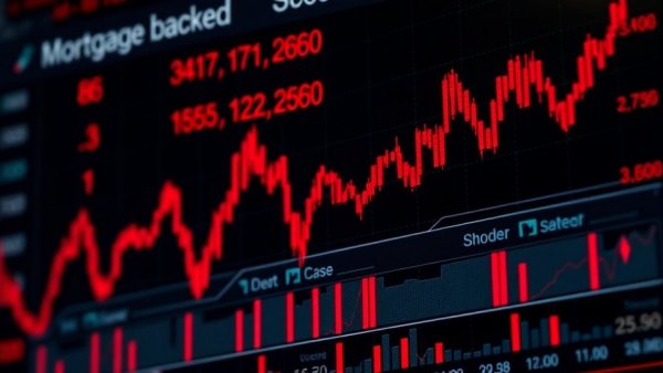 Market update showing bond selling data and mortgage rates.