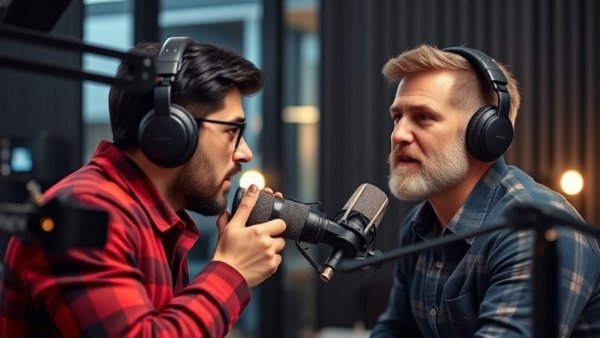 Podcast discussion on levels of content marketing for contractors.