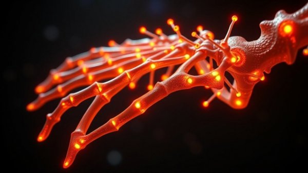 Futuristic depiction of glycoengineered exosome-A2M bone regeneration.