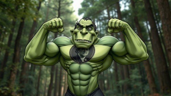 Muscular dollar illustration symbolizing 2026 401(k) contribution limits.