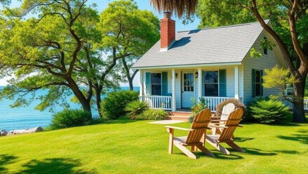 Peaceful coastal home reflecting RMD strategies for retirees.