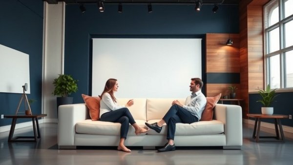 Studio interview on spine treatments in Hawaii, modern setup.