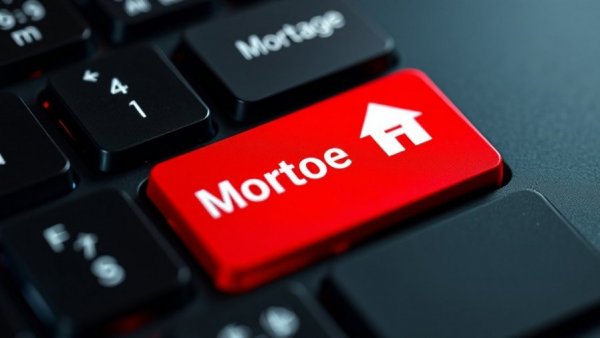 Mortgage originations 2026 digital evolution with keyboard focus.