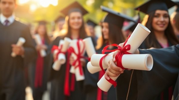 Graduates holding diplomas during PG Pharmacy Admissions 2025.