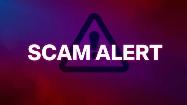 Urgent 'SCAM ALERT' warning background for elder financial abuse.