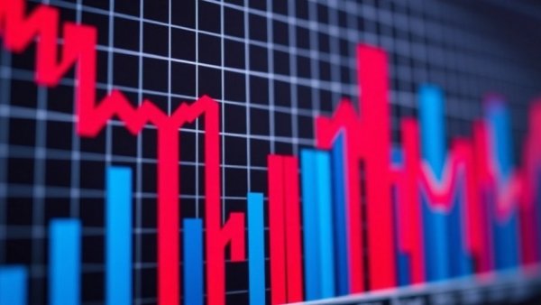 Financial graph depicting JPMorgan stock decline.