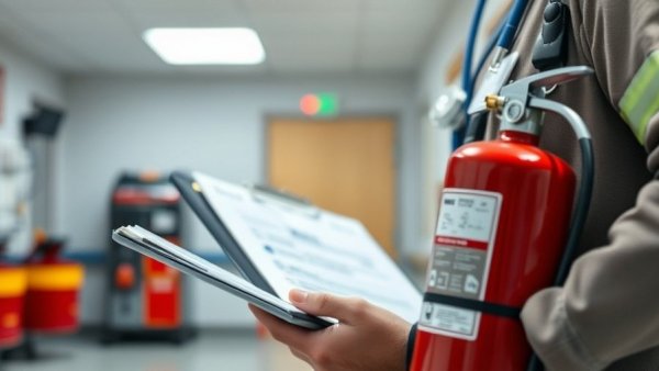 Noida hospital emergency preparedness directive: Fire safety inspection.