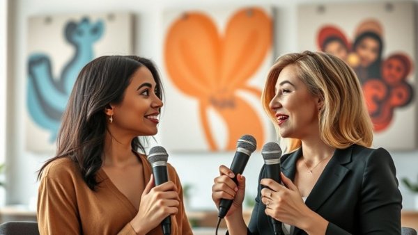 Botox as a Muscle Killer discussion with two women in modern setting.