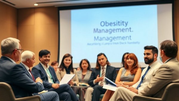 Panel discussion at obesity conference discussing weight reducing drugs.
