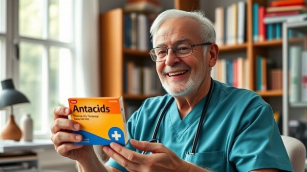 Man in scrubs talks about OTC medications for pets.