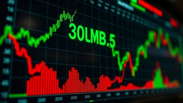 Digital display of bond market trends in 2026 with graphical data.