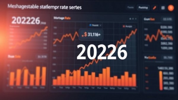 Mortgage rates data stability for 2026 displayed graphically.