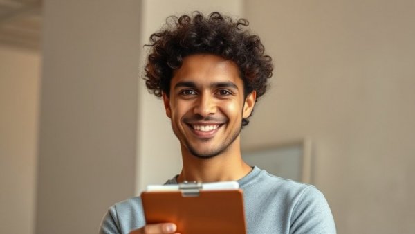 Smiling person explaining the magic of making repairs.