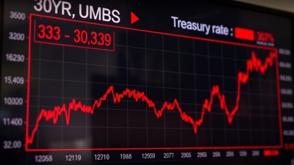 Detailed financial chart showing bond market trends in 2026.