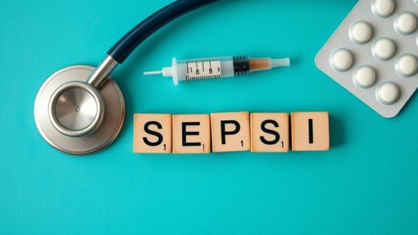 Medical items with 'SEPSIS' blocks, focus on glycemic variability research.