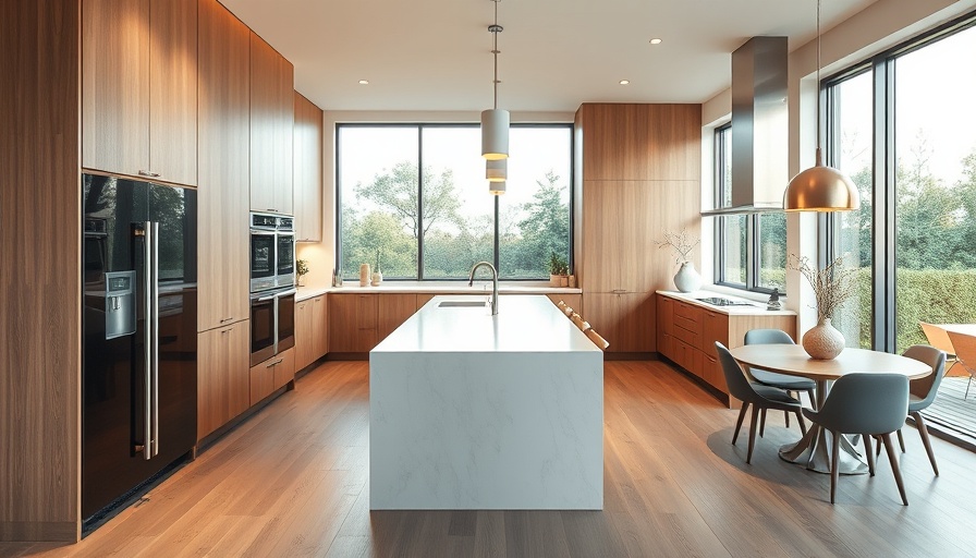 Modern kitchen showcasing home improvements that will change your life.