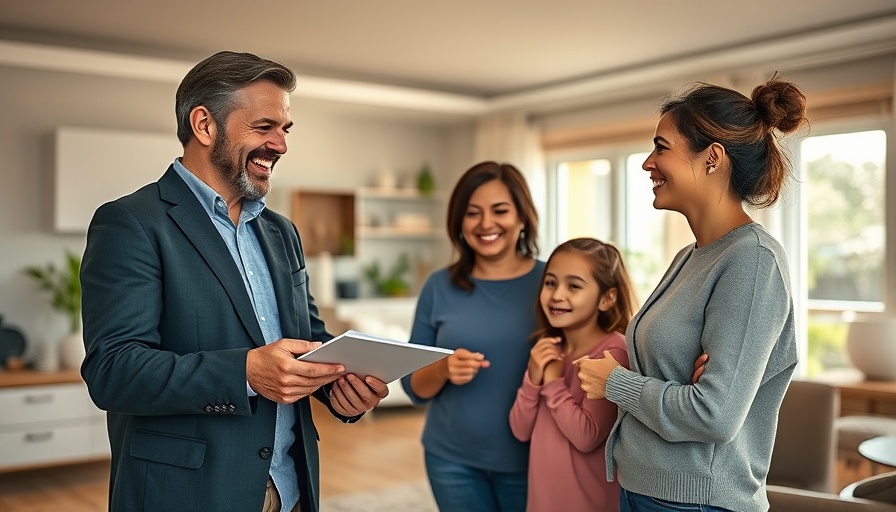 Benefits of working with a realtor: agent showcasing a home.