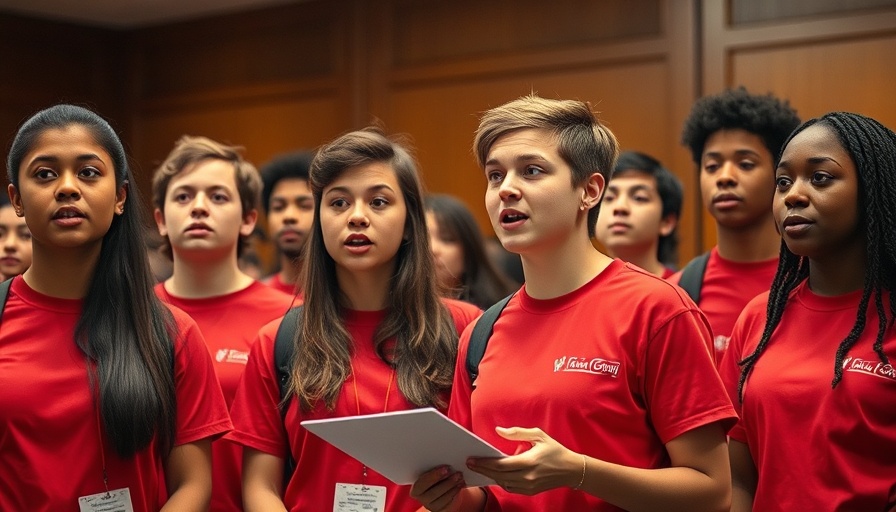 Ohio students campaign for free breakfast and lunch programs.