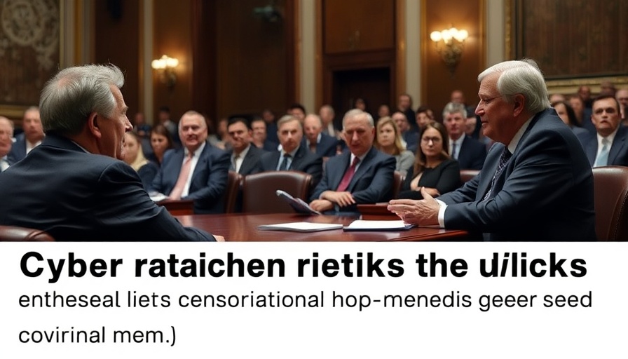 Discussion on cyberattacks on water systems with officials in a hearing.