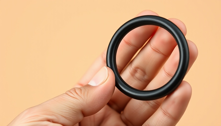 Close-up of lubricated rubber O-ring by factory, can you reuse SharkBite fittings.