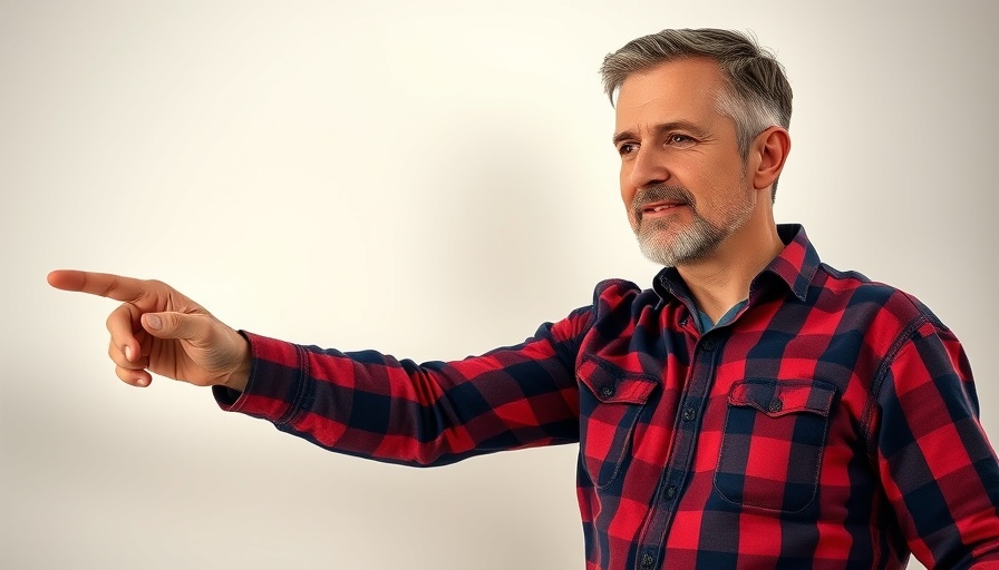 Drywall Sandwich Technique demonstration with pointing man.