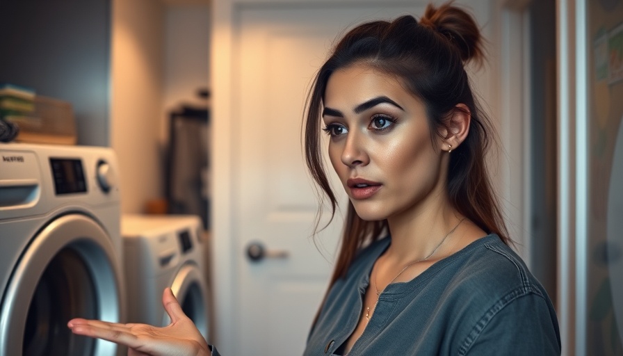 Woman explaining condo renovation in small space, profit from flipping a condo