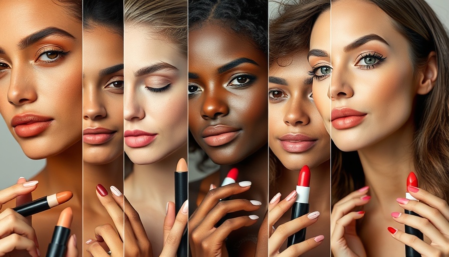 Diverse women using best contour sticks for cheekbones in a collage.