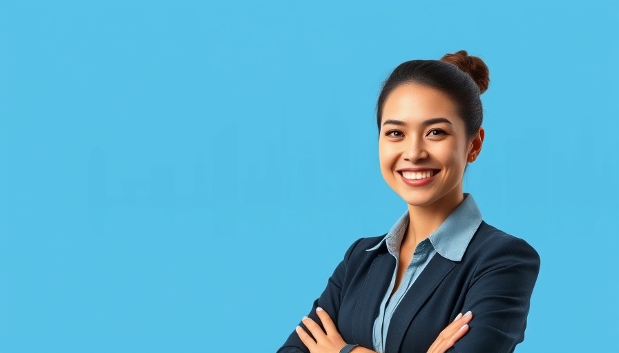 TrustScore and TrustSignals blog cover with marketing specialist portrait