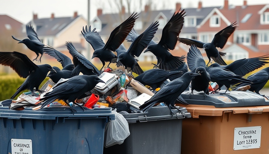 Crows scavenging in overflowing bins depict the futility of chasing hot IPOs.