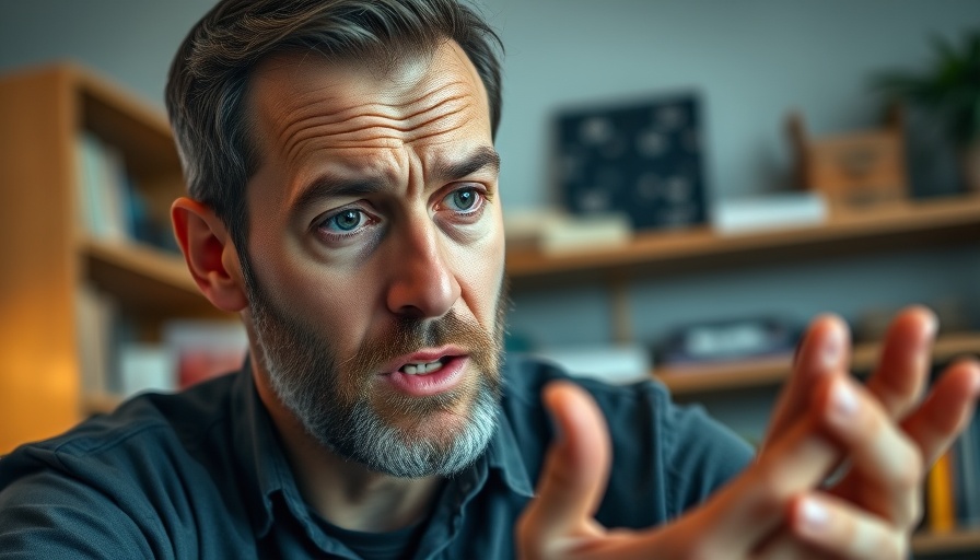 Concerned man discussing in office, related to 'Scam Alert in Solar'.