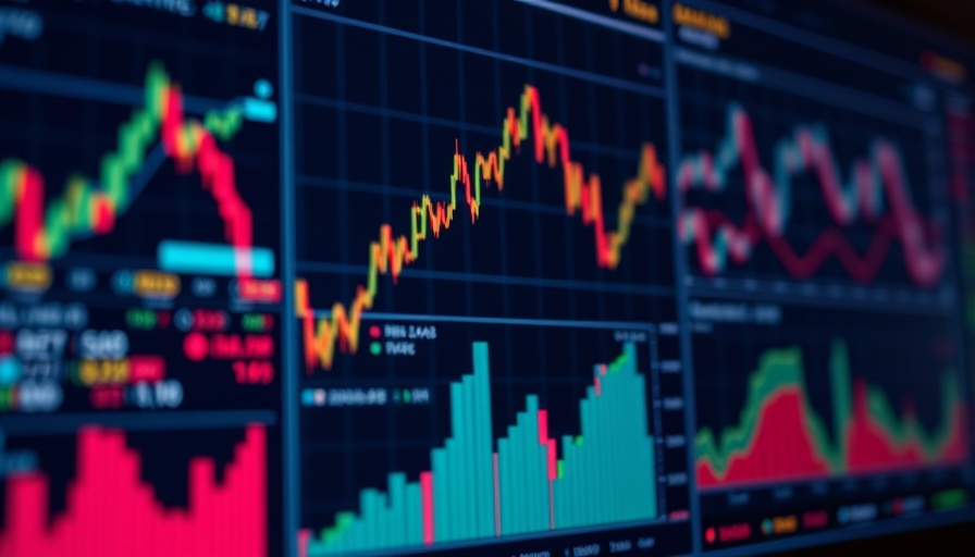 Financial charts reflecting rate cut expectations with market analysis