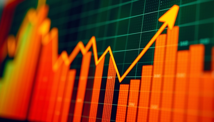 Earnings and Inflation Impact on Stock Market shown with a dynamic chart.